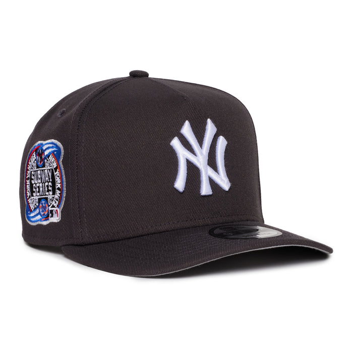 New York Yankees Dark Grey 950 AFrame SWS Patch Snap Back