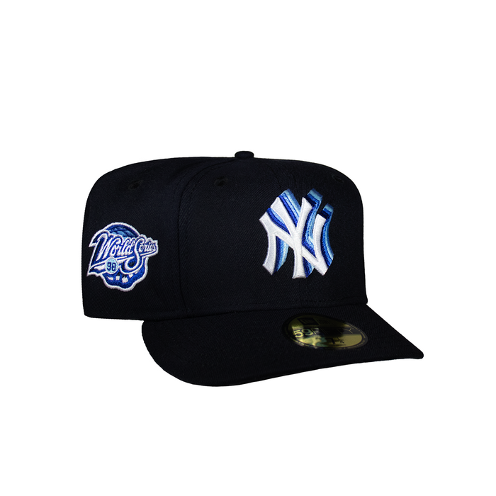 New York Yankees Navy 3D ICE LOGO 98 WS