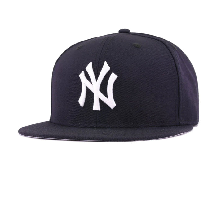 New York Yankees Navy Blue White Inside No Patch