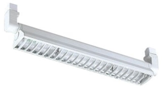 Nora Lighting NTF-4124 T5 HO Slim Fluorescent 24W Track Fixture White