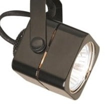 Nora Lighting NTL-2202 Cube Low Voltage Track Light MR16 Halogen Black