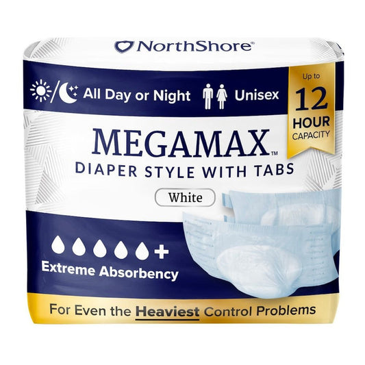 NorthShore MEGAMAX Adult Diapers - NS1268T-Trial - LL Medico