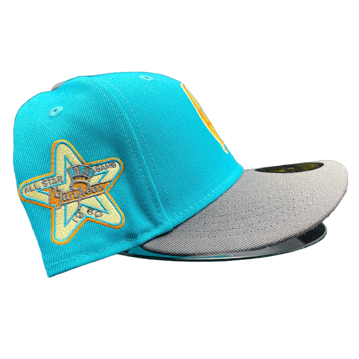 NY. YANKEES TEAL + CHARCOAL GREY UV 60 ASG