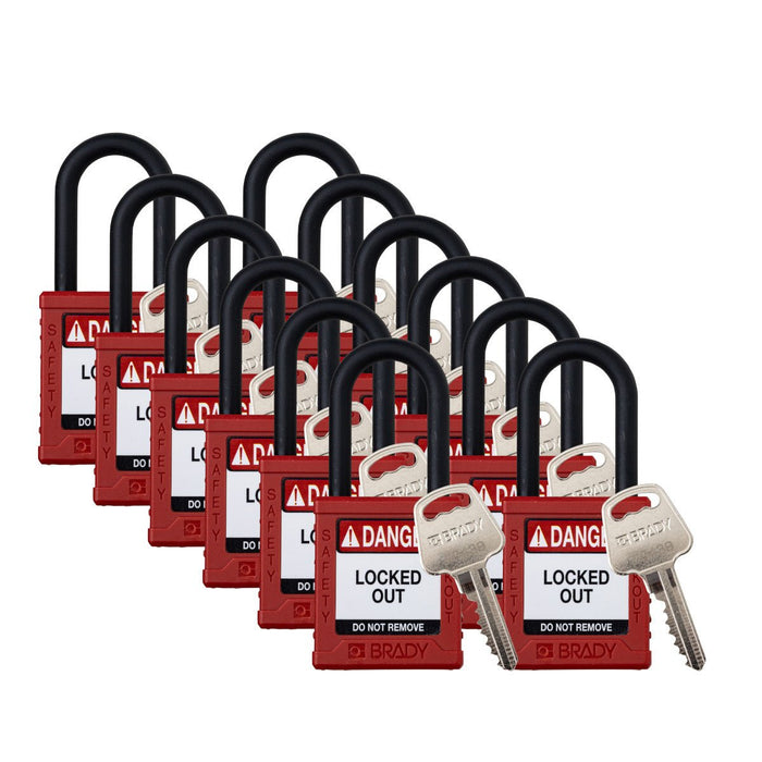 Pack of 12 Each / Plastic / Red