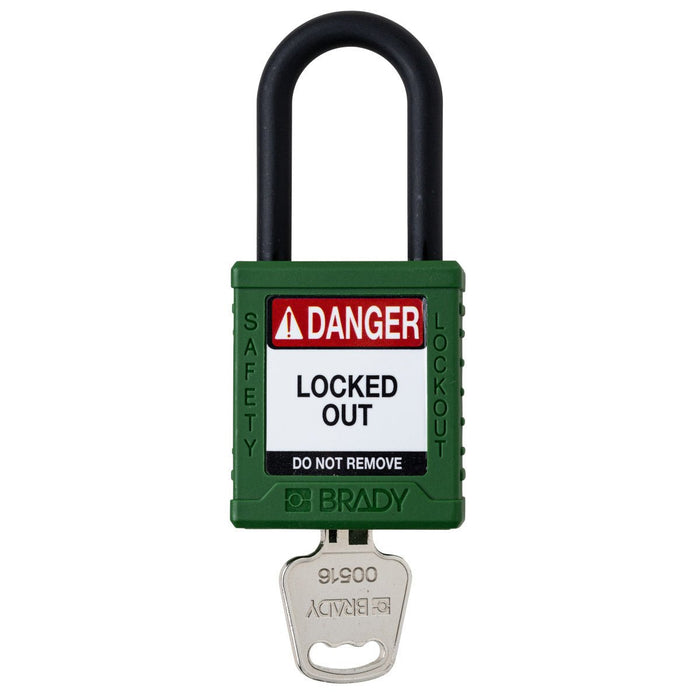 Nylon Padlocks - Mann Supply BradyIndustrial Products