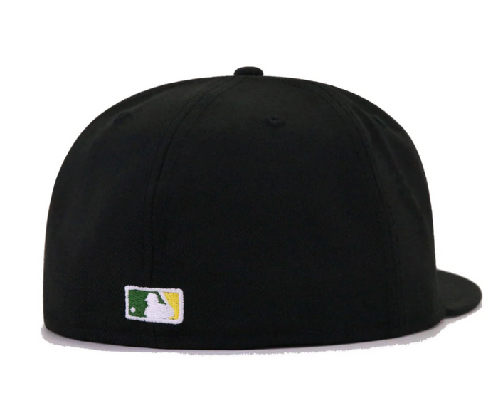 Oakland Athletics All Black No Patch Grey uv