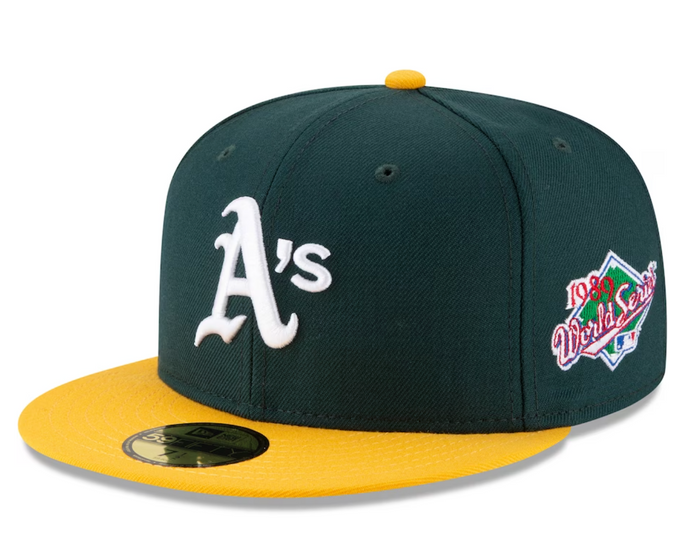 Oakland Athletics's Green And Yellow 1989 Grey UV