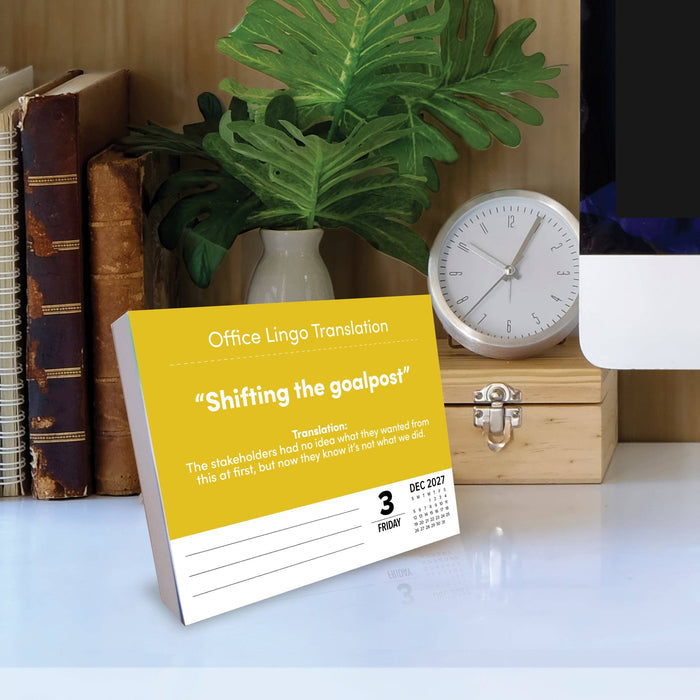Office Lingo Calendar