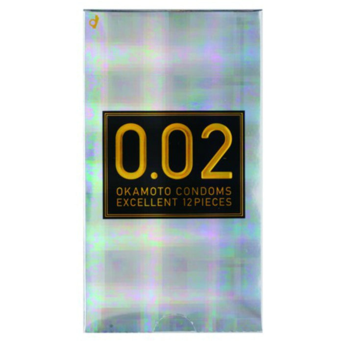 Okamoto Condoms 0.02 Zero Two Standard 12pcs