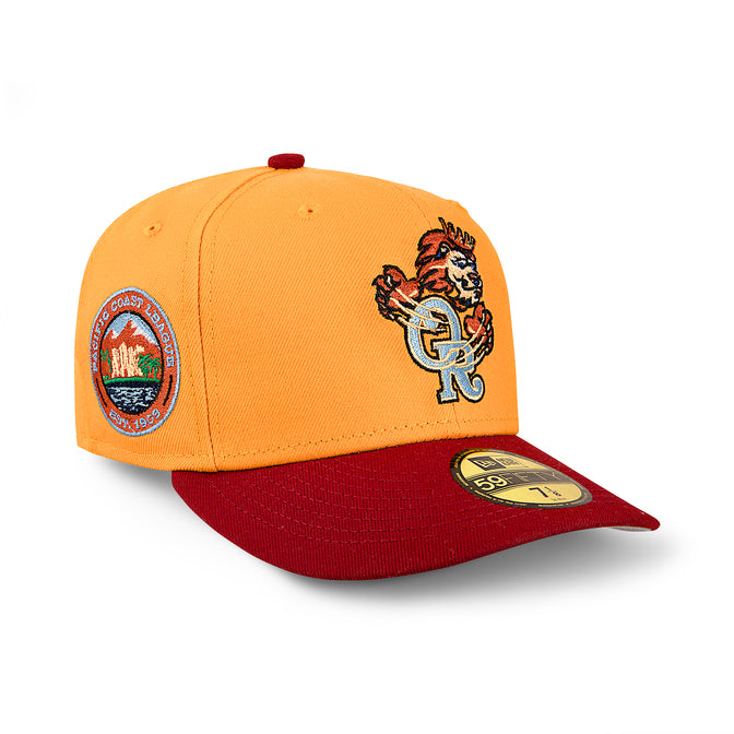 Omaha Royals MiLB Orange and Cardinal Burgundy