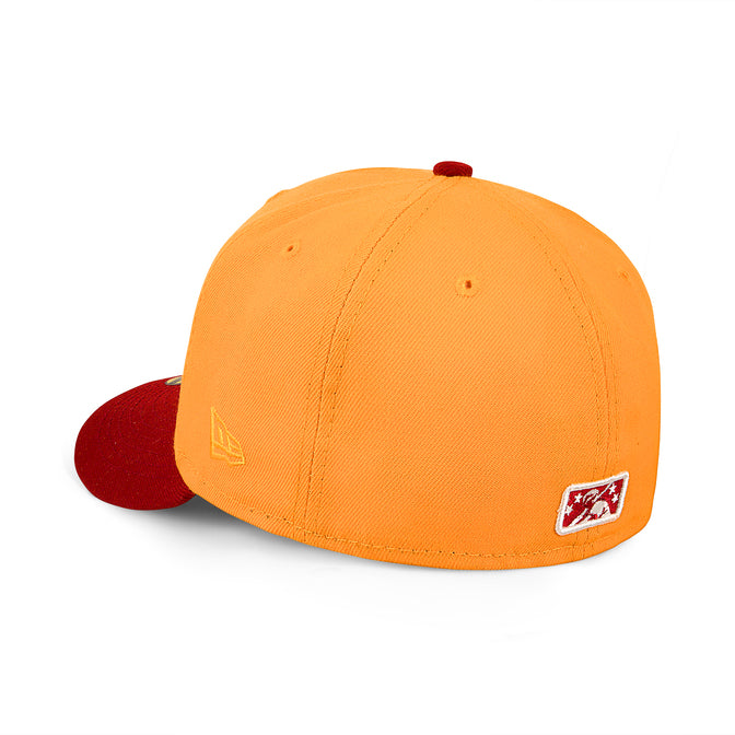 Omaha Royals MiLB Orange and Cardinal Burgundy