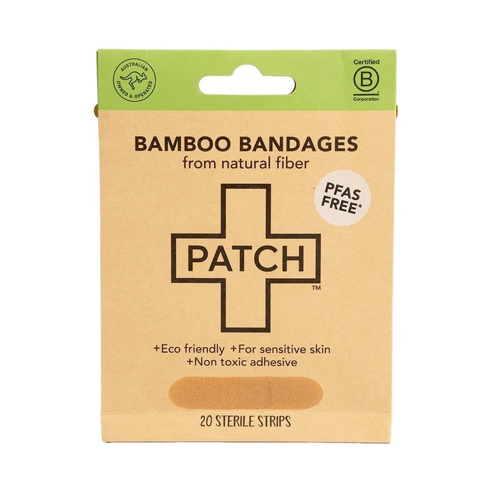 Patch Bamboo Bandages 20 Strips - Natural