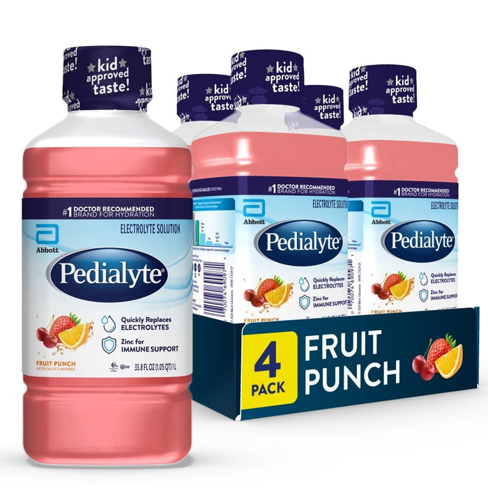 Pedialyte Oral Electrolyte Solution, Unflavored, 2 oz - 59892-Single - LL Medico