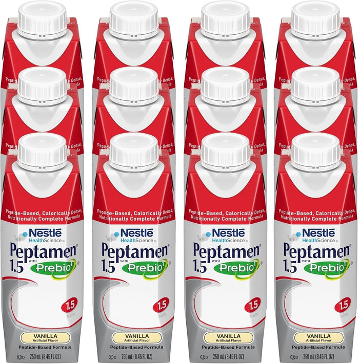 Peptamen with Prebio1 Oral Supplement, Vanilla, 250 mL - 10798716181850-Single - LL Medico