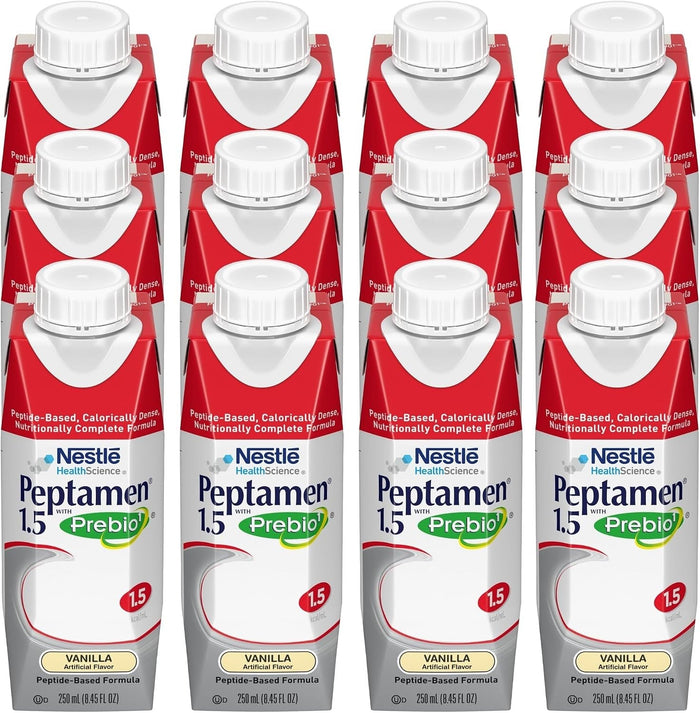 Peptamen with Prebio1 Oral Supplement, Vanilla, 250 mL - 10798716181850-Single - LL Medico