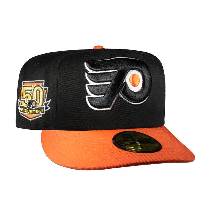 Philadelphia Flyers Black and Orange 50Th Anniversary