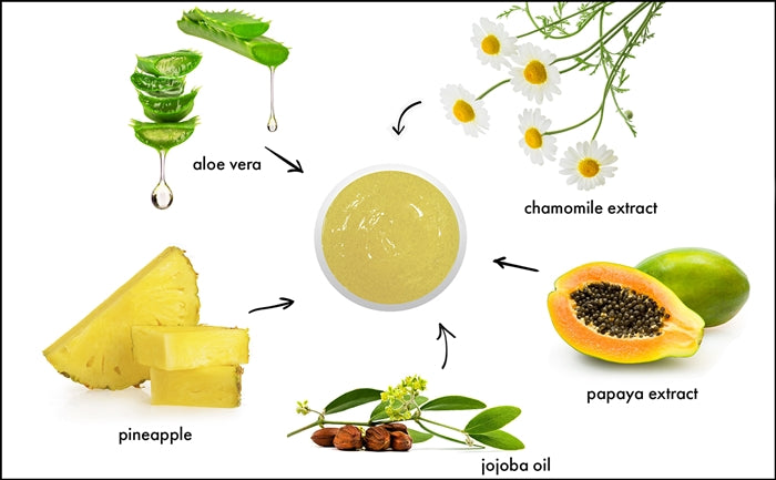 PINEAPPLE ENZYME SCRUB (120) - rayaspa