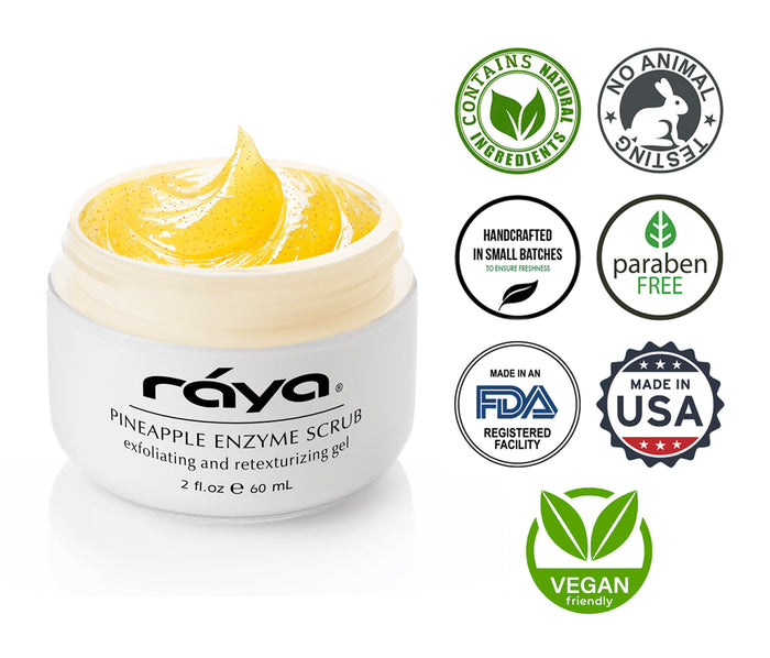 PINEAPPLE ENZYME SCRUB (120) RAYA SPA - rayaspa