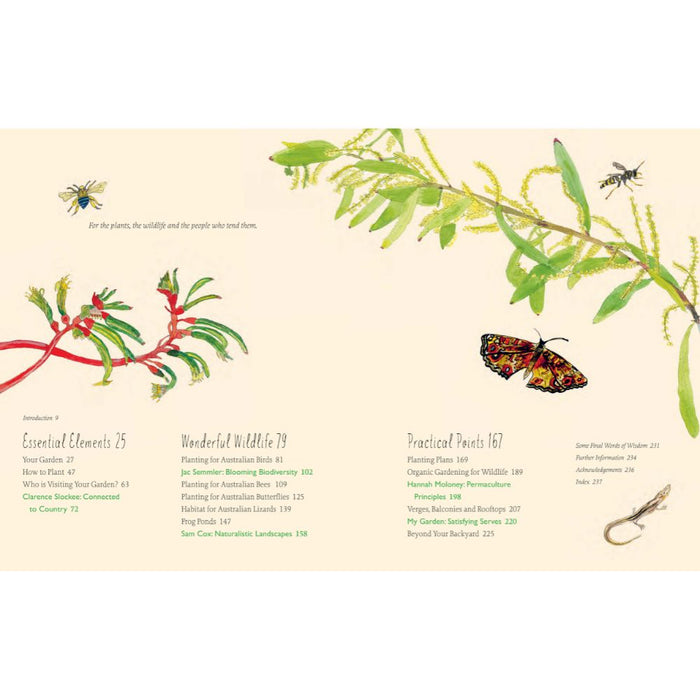 Planting For Native Birds, Bees and Butterflies
