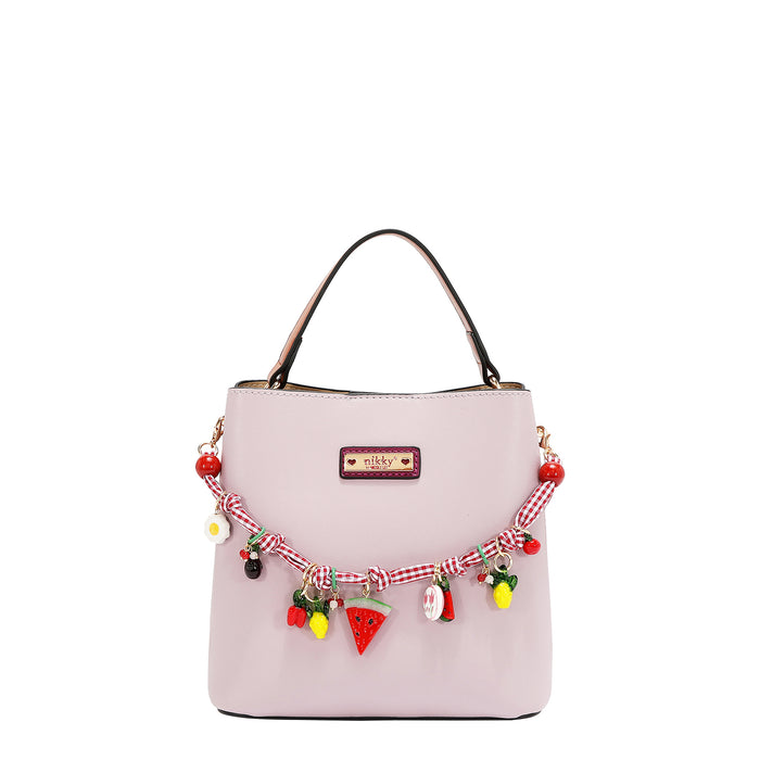 PLAYFUL CHARM SMALL BUCKET BAG