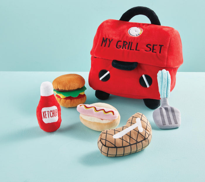 PLUSH MY GRILL TOY SET