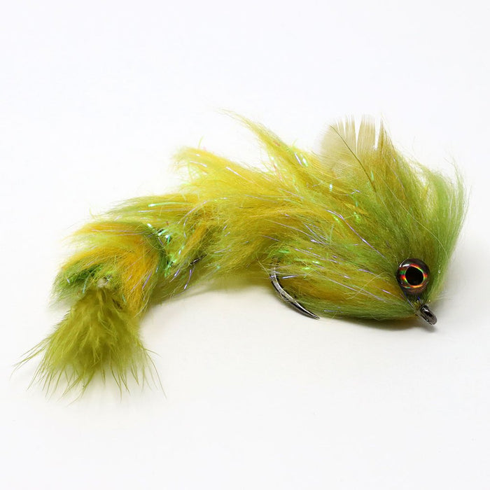 Chocklett's Polar Changer (Double Hook) Yellow & Olive