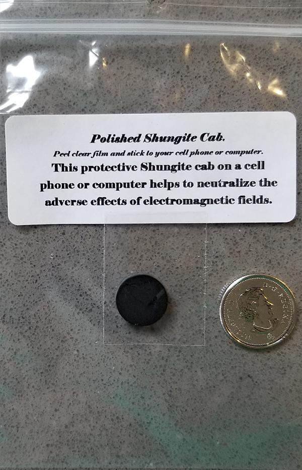 Polished Gemstones - Shungite Cab - Round