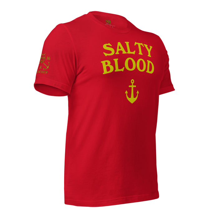 Premium Shirt Salty Blood. - IamSEAWOLF shop