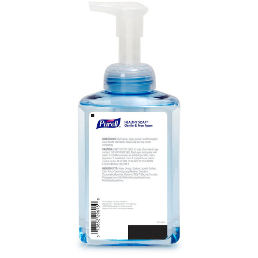 Purell Healthy Soap Foaming Hand Soap, Fragrance Free, 17.4 fl oz Pump Bottle