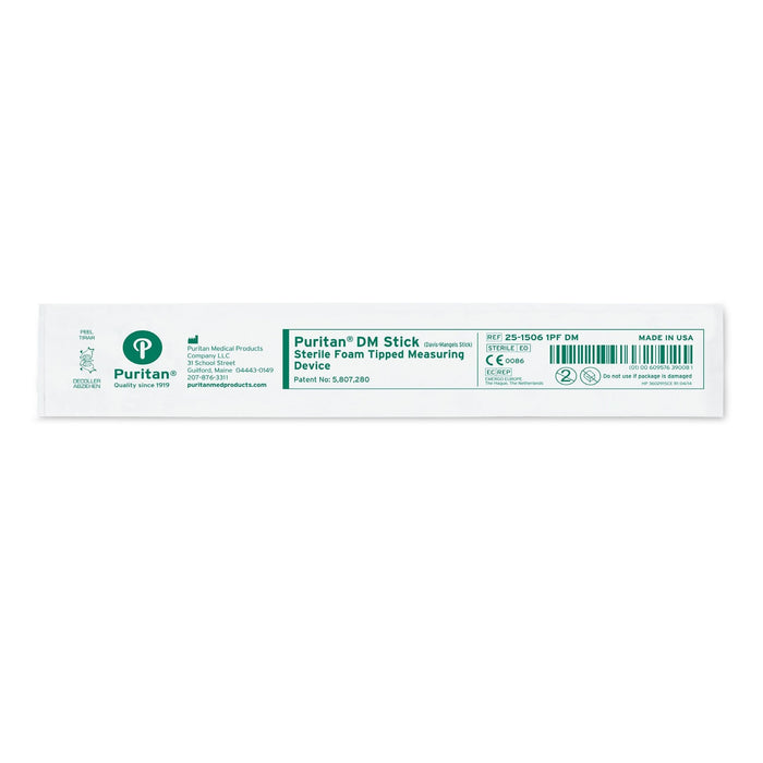 Puritan DM Stick Sterile Foam Tipped Measuring Device, 6 Inch - 25-1506 1PF DM-Single - LL Medico