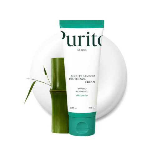 Purito Seoul Mighty Bamboo Panthenol Cream 100ml + Centella Serum 15ml Set