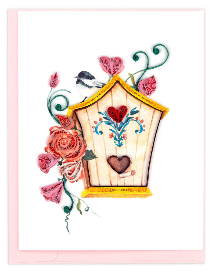 Quilling Card - Quilled Birdhouses Note Card Box Set