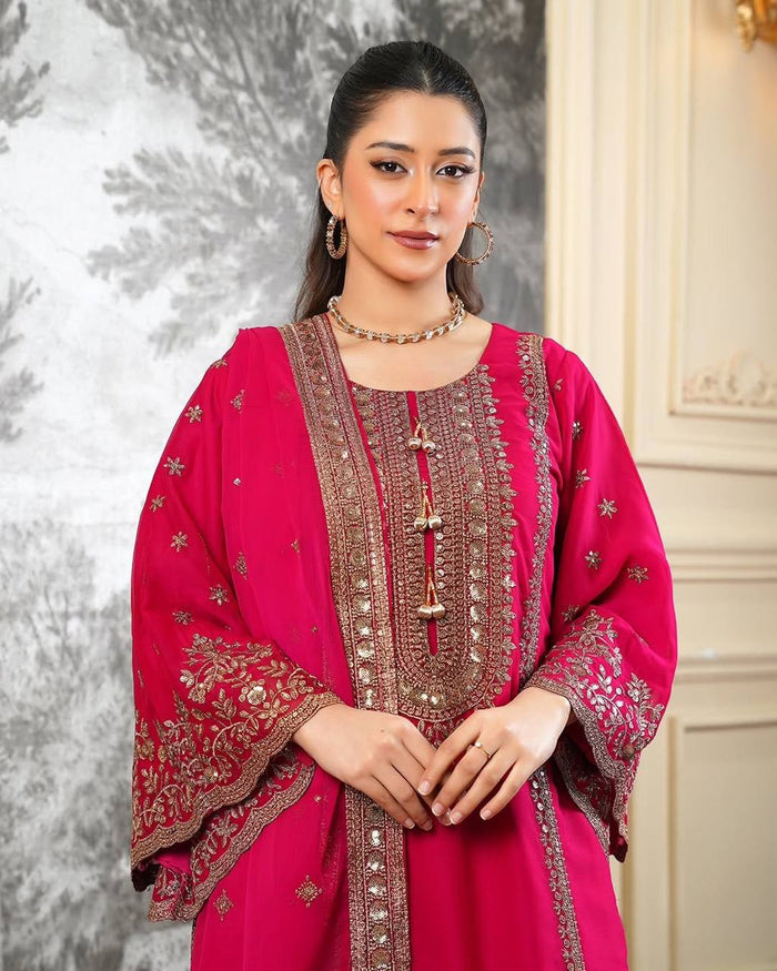 Radiant Reflections Stylish Cultural Outfit