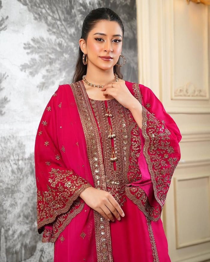 Radiant Reflections Stylish Cultural Outfit