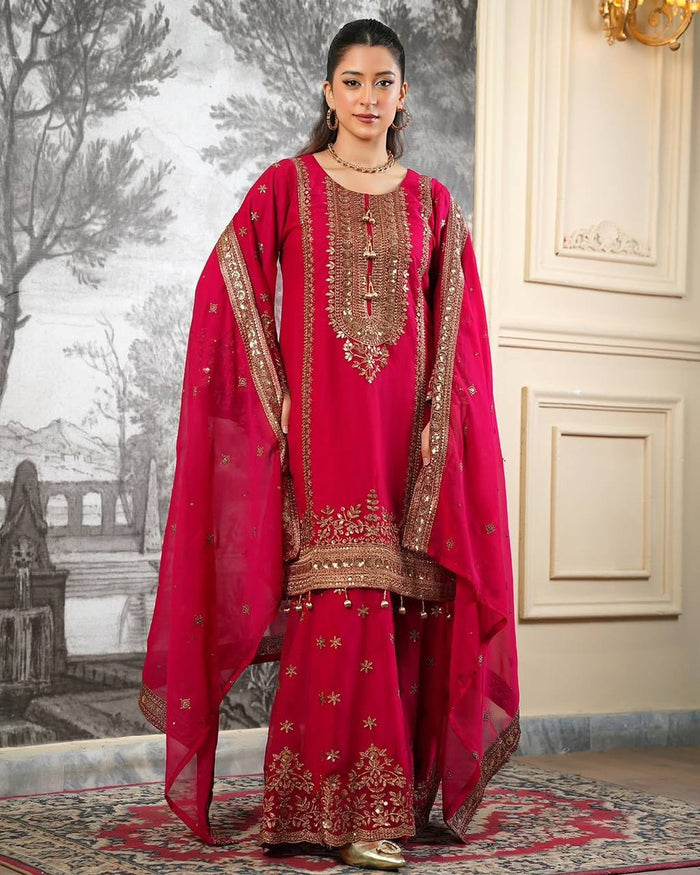 Radiant Reflections Stylish Cultural Outfit