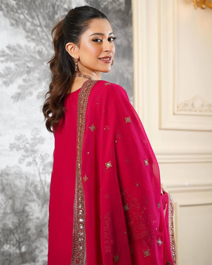 Radiant Reflections Stylish Cultural Outfit
