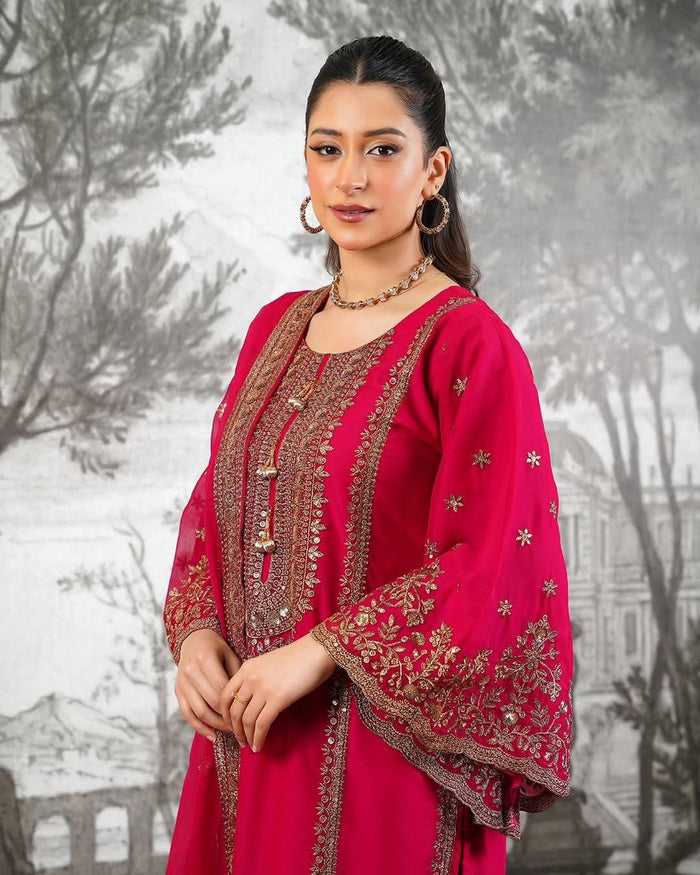 Radiant Reflections Stylish Cultural Outfit