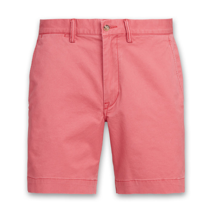 Ralph Lauren - Straight Fit Bedford Short in Red - Nigel Clare