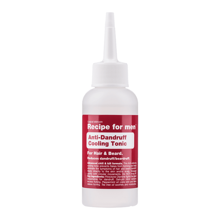 Recipe For Men Anti-Dandruff Cooling Tonic 100ml