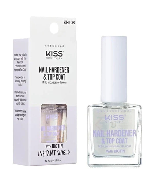Red by Kiss Nail Treatment - Nail Hardener and Top Coat  13ml  KNT08
