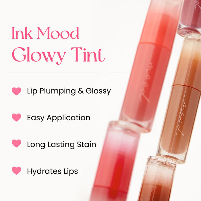 (RENEWED) Peripera Ink Mood Glowy Tint 05 Cherry So What