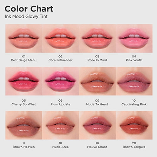 (RENEWED) Peripera Ink Mood Glowy Tint 05 Cherry So What