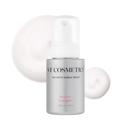 VT Cosmetics Retinol Collagen Pink Micro Bubble Serum Nudie Glow Australia