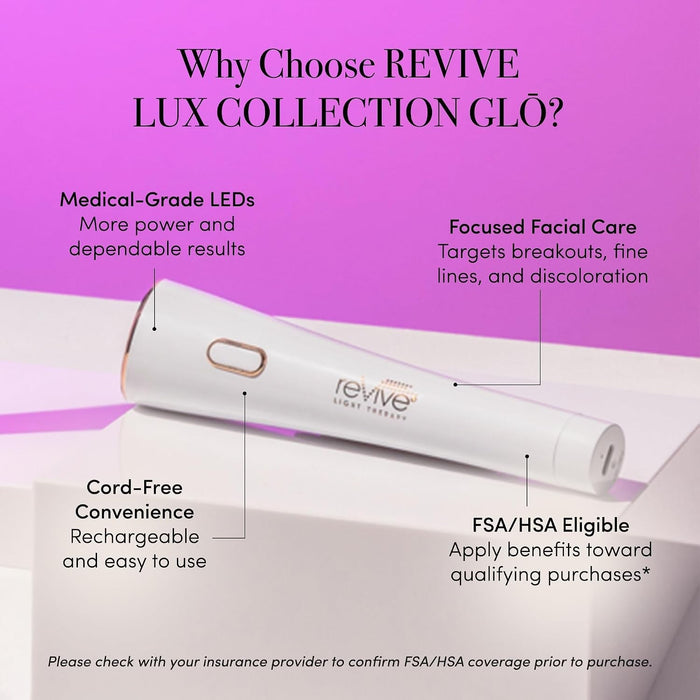 reVive Light Therapy Lux Collection Clinical Device, Anti-Aging and Acne - RVDUO-Single - LL Medico