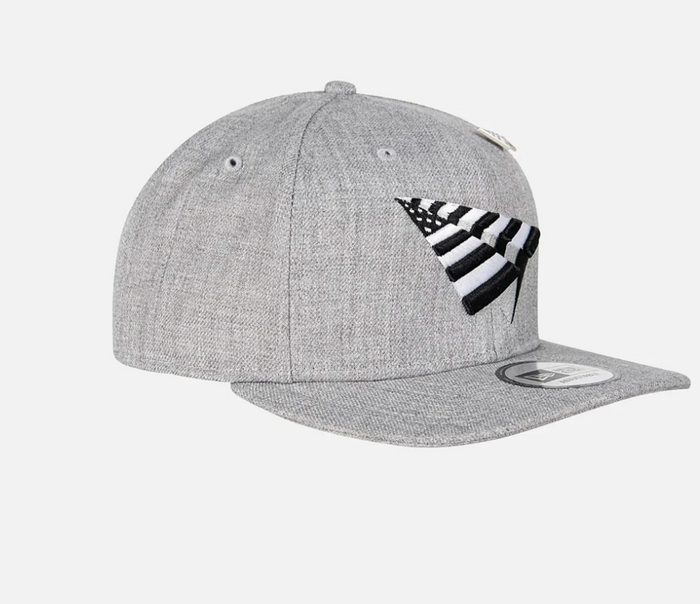 Roc Nation Paper Planes Heather Grey 950 Snap Back