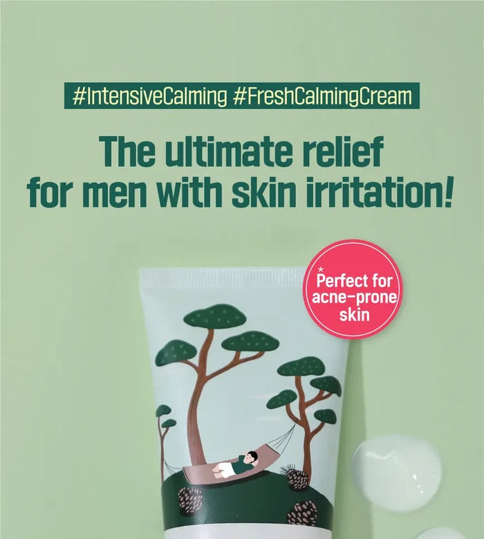 Round Lab For Men Pine Calming Cica Cream 75ml