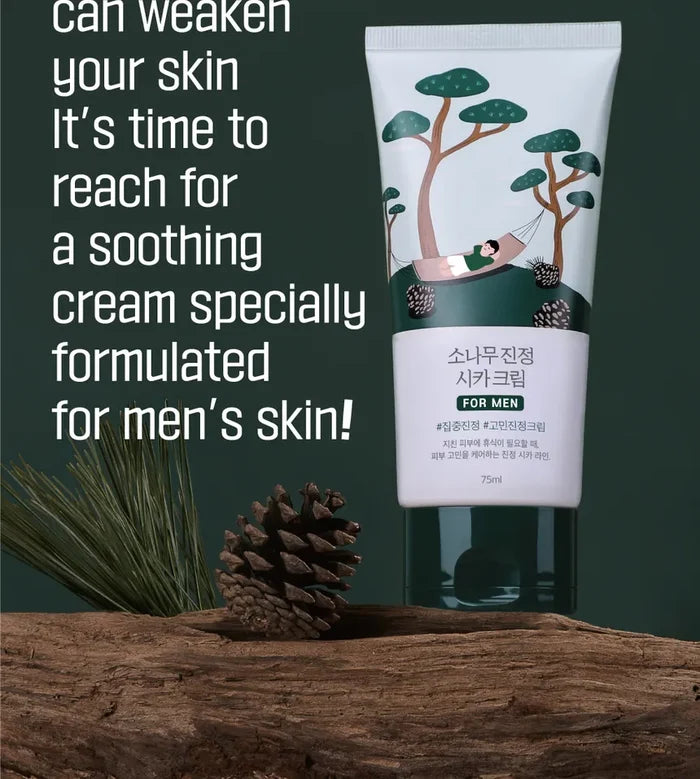 Round Lab For Men Pine Calming Cica Cream 75ml