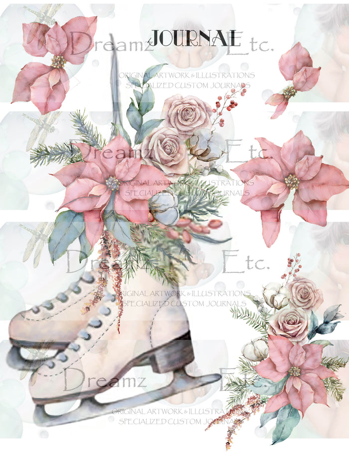 RUSTIC WINTER - Digital Journal Kit - Bundle Pack