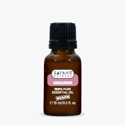 Safahs Natural Geranium Essential Oil 15ml