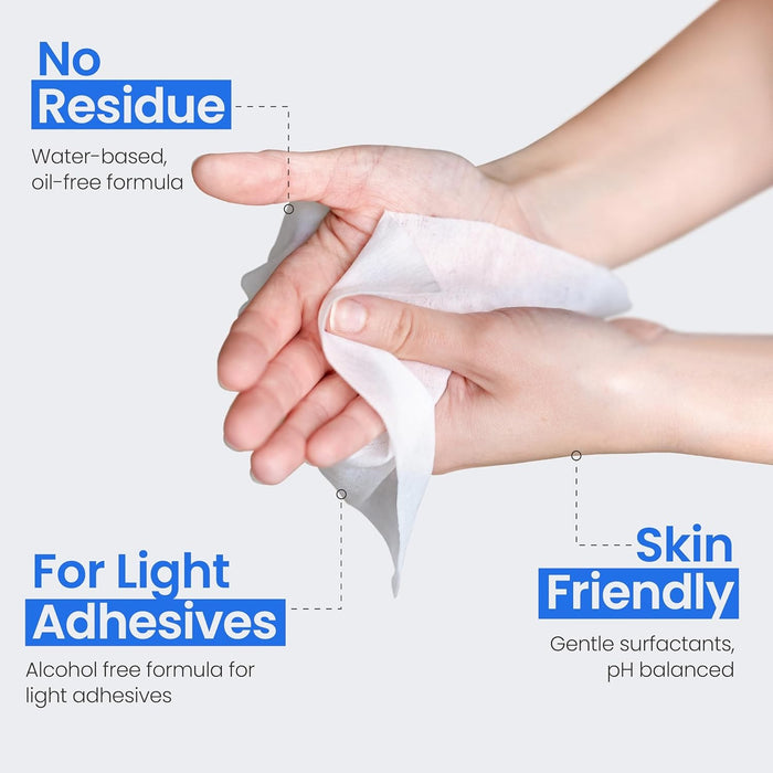 Safe n Simple Adhesive Remover Wipes